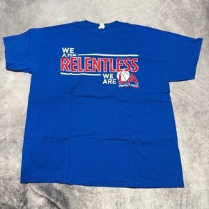 Los Angeles Clippers Blue 'Relentless' Graphic Men's T-Shirt